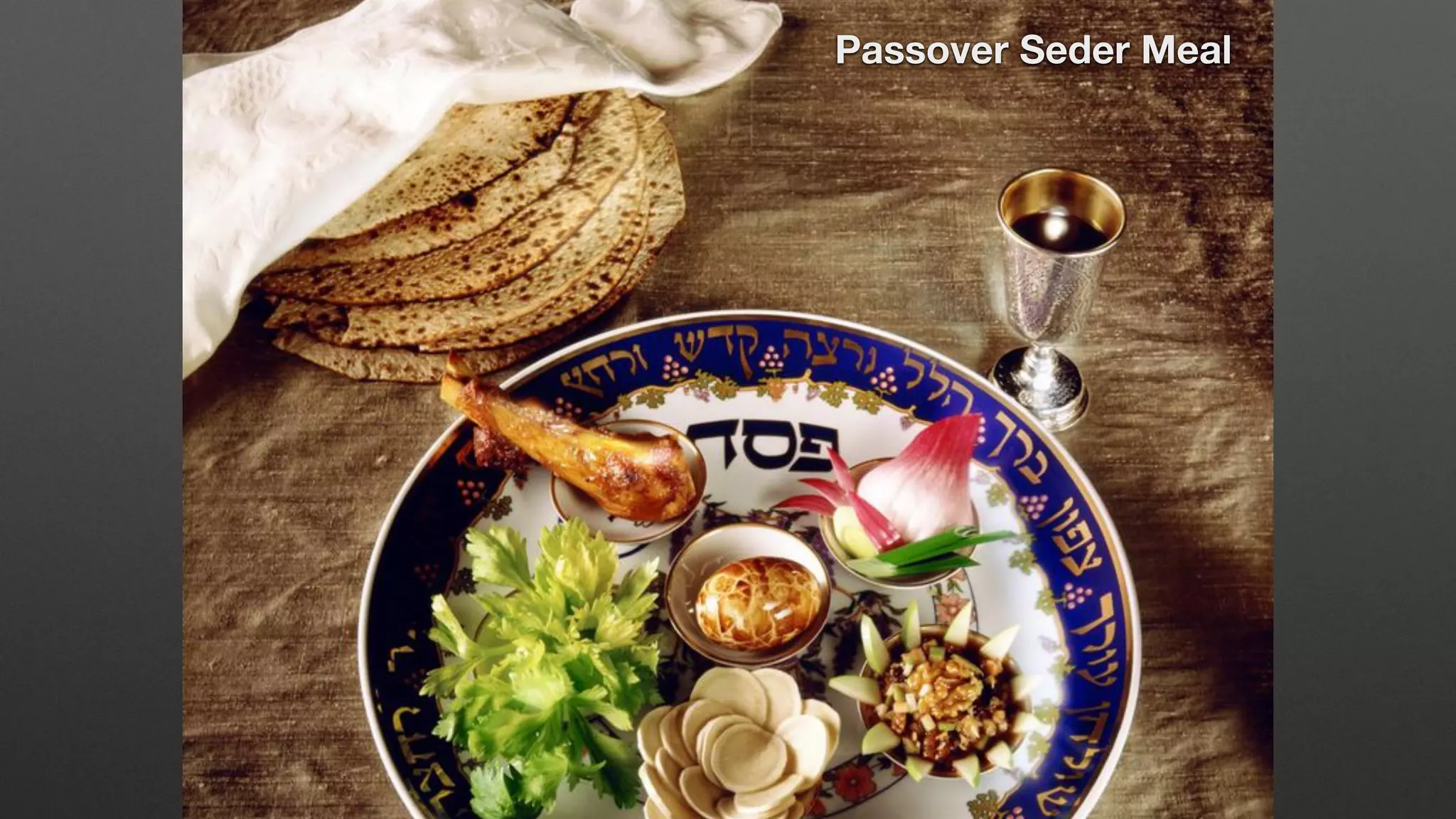 Passover Seder Meal
 