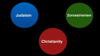 Judaism
Christianity
Zoroastrianism
 