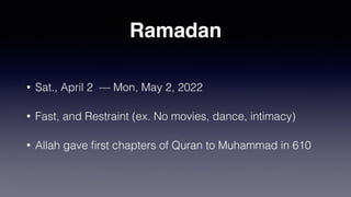 Zakat
Taxes and Alms
 