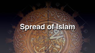 Death of Muhammad
632 AD
Abu Bakr took over
 