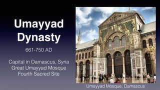 Caliph Ali
656-661
Founder of Shi’a Islam
 