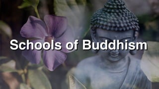 Schools of Buddhism
 