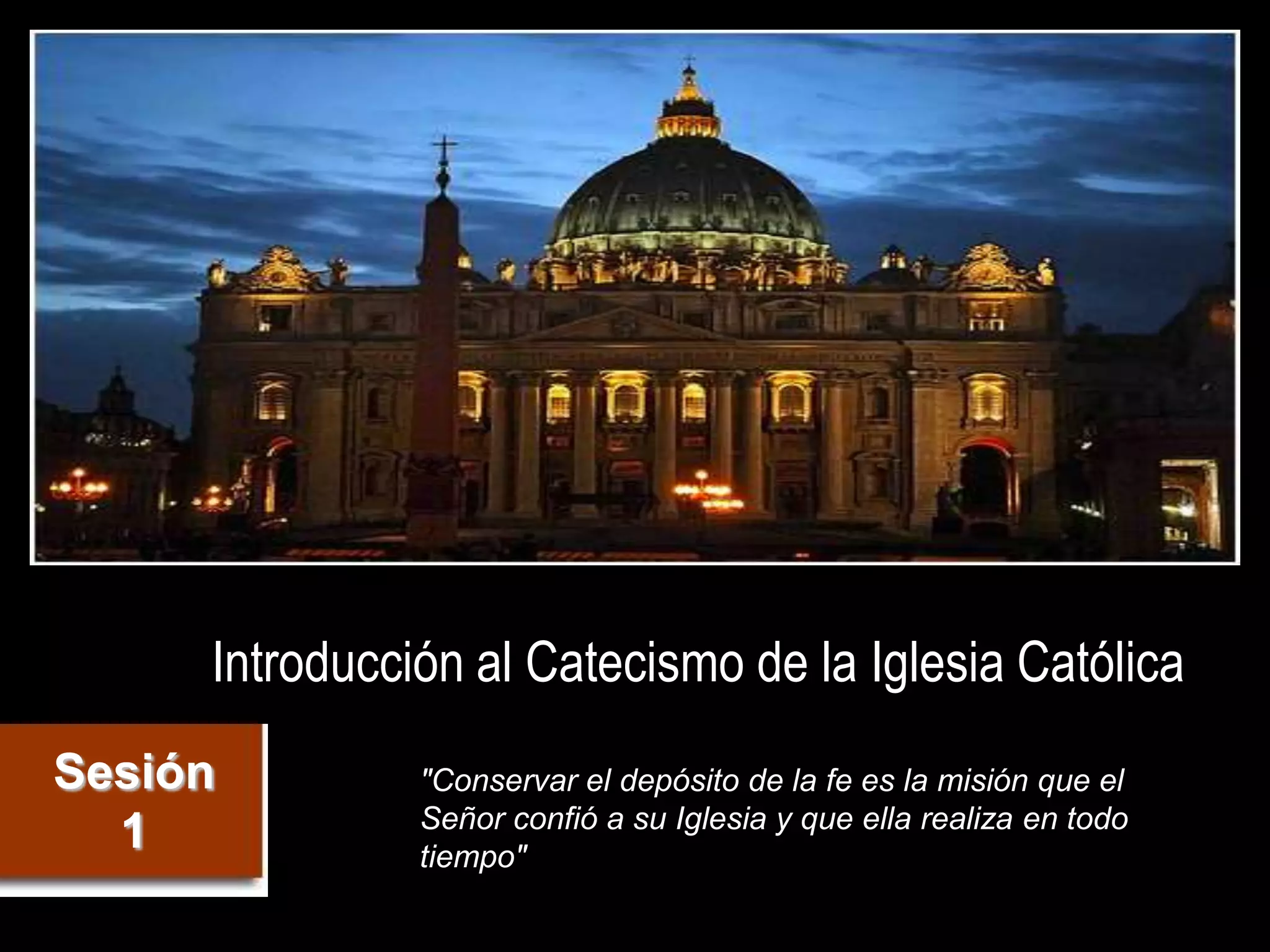 Int. Catecismo 1