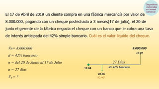Int simple-descuento | PDF