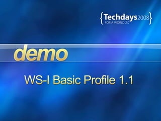 INT08 Interoperabilidade de Web Service com WCF e Metro