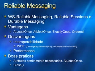 INT08 Interoperabilidade de Web Service com WCF e Metro