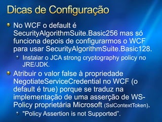 INT08 Interoperabilidade de Web Service com WCF e Metro