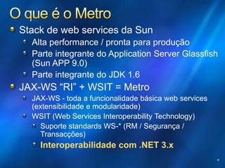 INT08 Interoperabilidade de Web Service com WCF e Metro