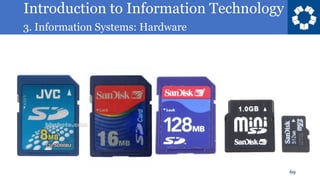 Introduction to Information Technology
3. Information Systems: Hardware
69
 