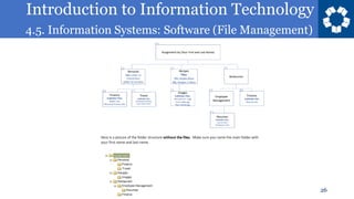Introduction to Information Technology
4.5. Information Systems: Software (File Management)
26
 