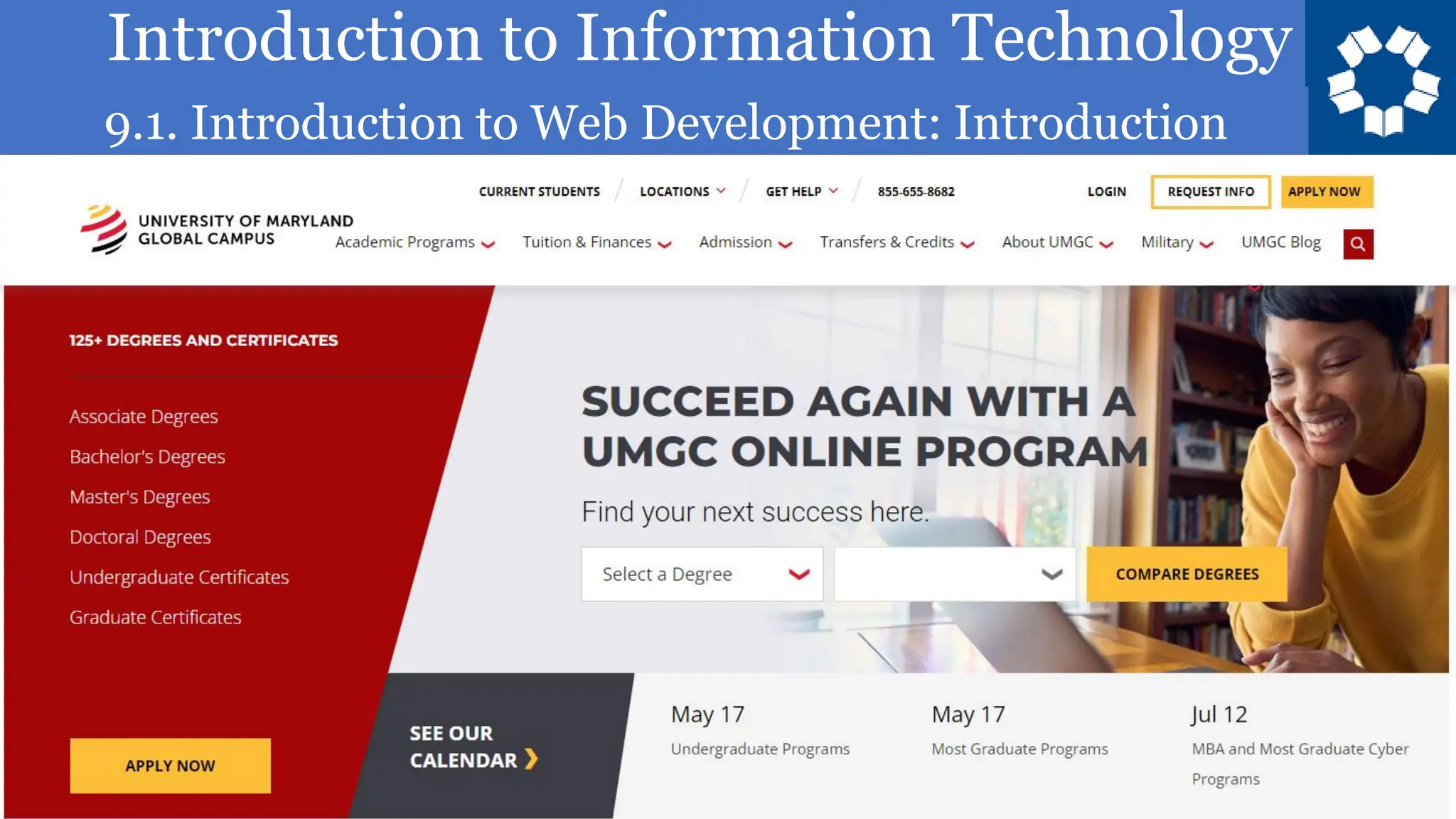 Introduction to Information Technology
9.1. Introduction to Web Development: Introduction
36
 