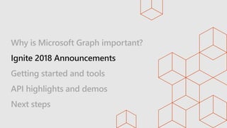 Microsoft Graph: The API for Microsoft 365 | PPTX