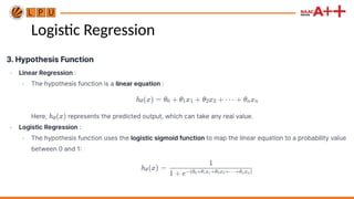 Logistic Regression
 