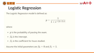 Logistic Regression
 