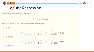 Logistic Regression
 