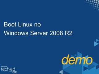 INT303 - Boot Remoto de Linux no Windows Server 2008 R2
