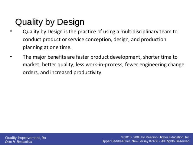 Quality Control Besterfield 8th Edition