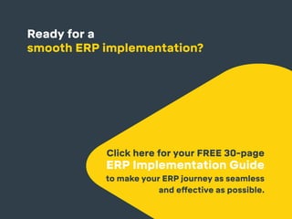 Avoid the 7 Stages of ERP Grief