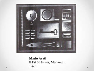 Mario Avati
Il Est 3 Heures, Madame.
1969.
 