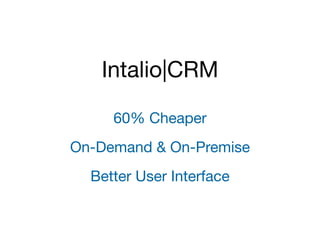 Intalio　Cloud Announcement Presentation