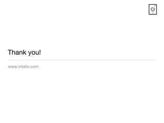 Intalio　Cloud Announcement Presentation