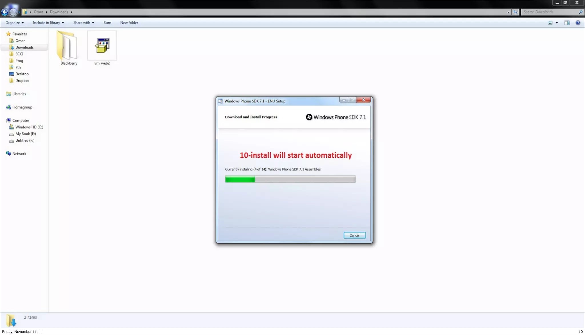 Friday, November 11, 11   10
 