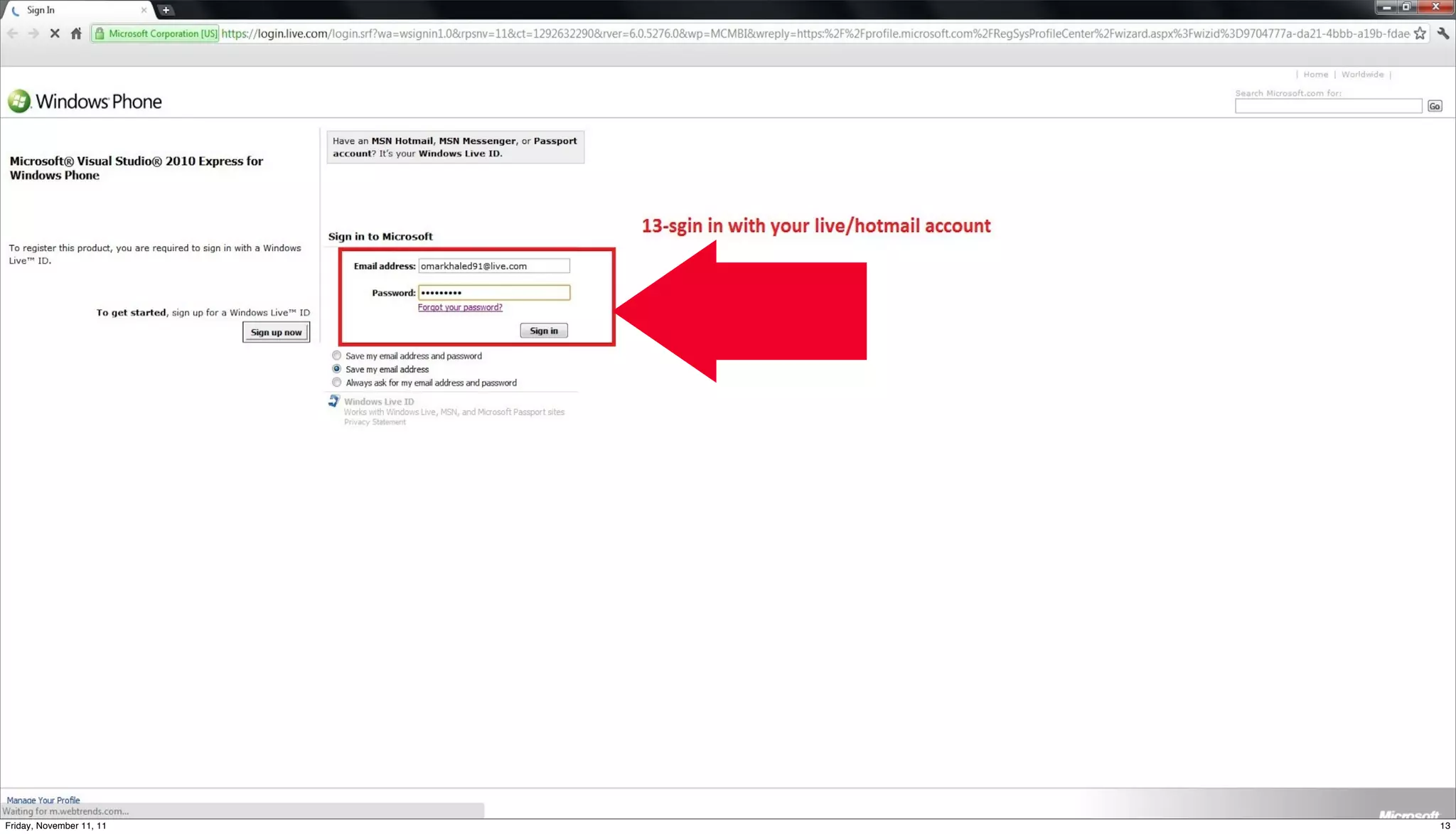 Friday, November 11, 11   13
 