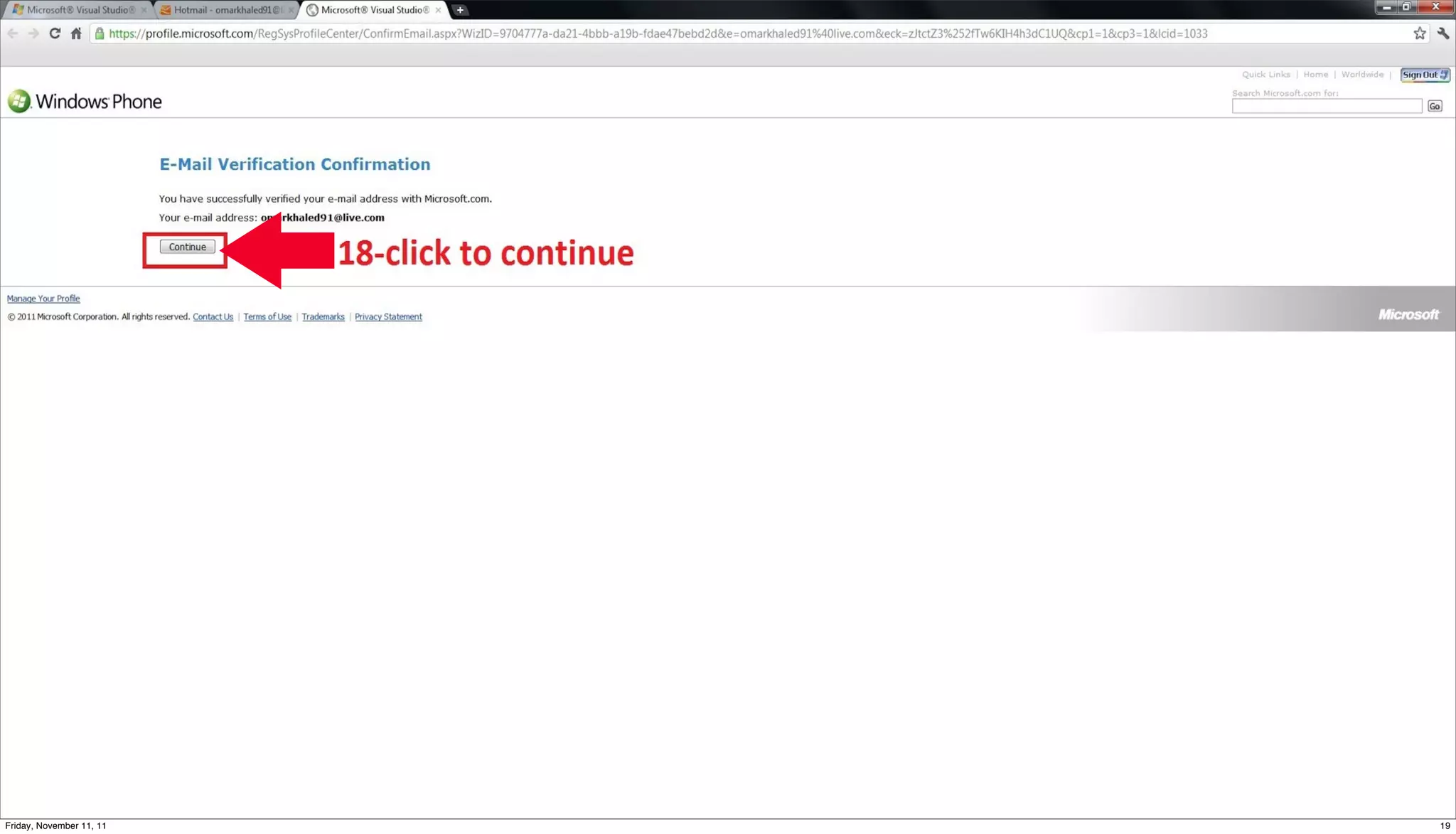 Friday, November 11, 11   19
 