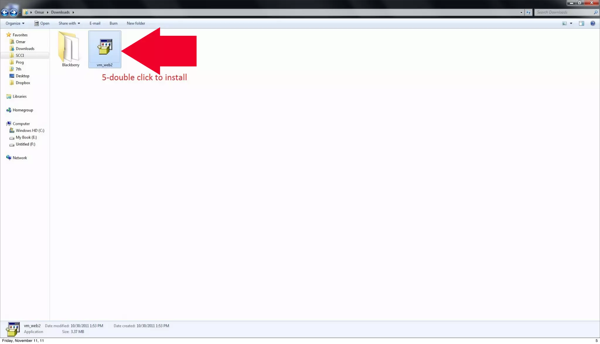 Friday, November 11, 11   5
 