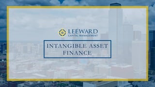 INTANGIBLE ASSET
FINANCE
 