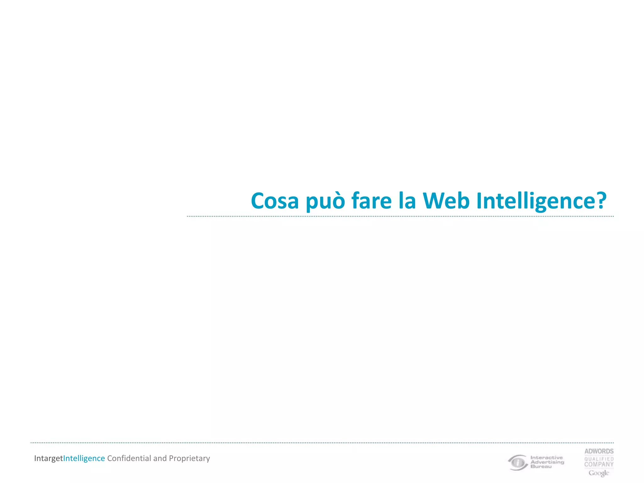  Analisi della reputazione online