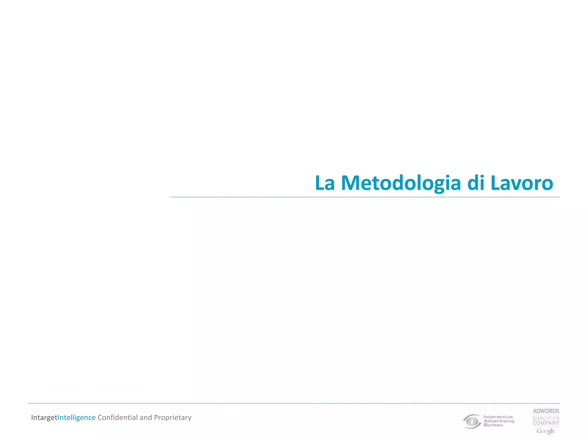 Cosa può fare la Web Intelligence?