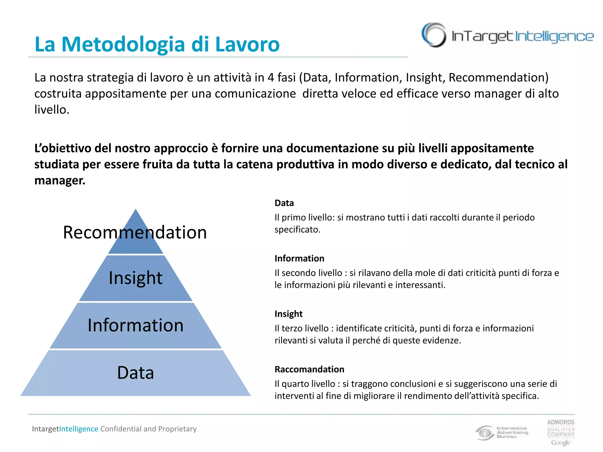 Cosa può fare la Web Intelligence?Analizzare la fattibilità di un progetto e il contesto competitivo