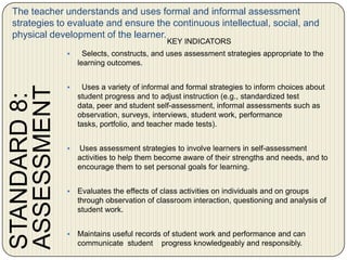 Organizes, prepares students for, and monitors independent and group work that allows for full and varied participation of all individuals.