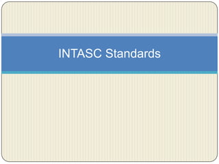 INTASC Standards 