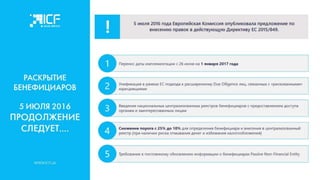 Актуальные стратегии налогового планирования и структурирования активов для украинского бизнеса - Наталья Ульянова