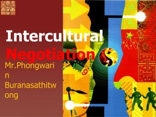 Intercultural  Negotiation Mr.Phongwarin Buranasathitwong 