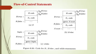 Flow-of-Control Statements
 