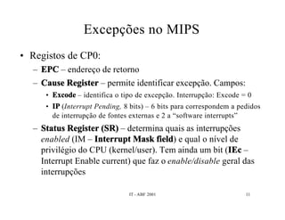 Interrupções e DMA