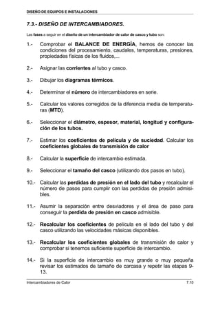 CONFIGURACIONES DEL INTERCAMBIADOR DE CALOR - 55 Av. Milton