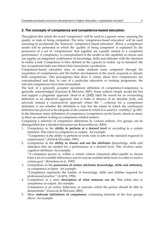 FLWHV WKH SKLORVRSKHU $OIUHG 1RUWK :KLWHKHDG ZKR VWDWHG WKDW WKHUH LV QRWKLQJ
PRUH XVHOHVV WKDQ D PHUHO ZHOO LQIRUPHG PDQ ODVVLFDO UHDFWLRQV WR D GLVFLSOLQHRULHQWHG
FXUULFXOXP KDYH EHHQ WKH +DUYDUG ´FDVHµ PHWKRG WKDW VWDUWHG LQ EXVLQHVV DGPLQLVWUDWLRQ
DQG SUREOHPEDVHG OHDUQLQJ WKDW VWDUWHG LQ PHGLFLQH VWXGLHV DW 0F0DVWHU PHGLFDO 6FKRRO LQ
DQDGD %XW D WKLUG DQVZHU OLHV LQ DELOLW RU FRPSHWHQFHEDVHG OHDUQLQJ DQG ZLOO EH
HODERUDWHG LQ WKLV FKDSWHU
,PSRUWDQW GHYHORSPHQWV LQ VRFLHW LQ WKH SDVW GHFDGHV KDYH OHG WR D GLIIHUHQW YLHZ RI
NQRZOHGJH DFFRPSDQLHG E DQ LQFUHDVHG DWWHQWLRQ IRU WKH DFTXLVLWLRQ RI FRPSHWHQFLHV DQG
FRPSHWHQFHEDVHG HGXFDWLRQ DQG WUDLQLQJ .HDUQV  