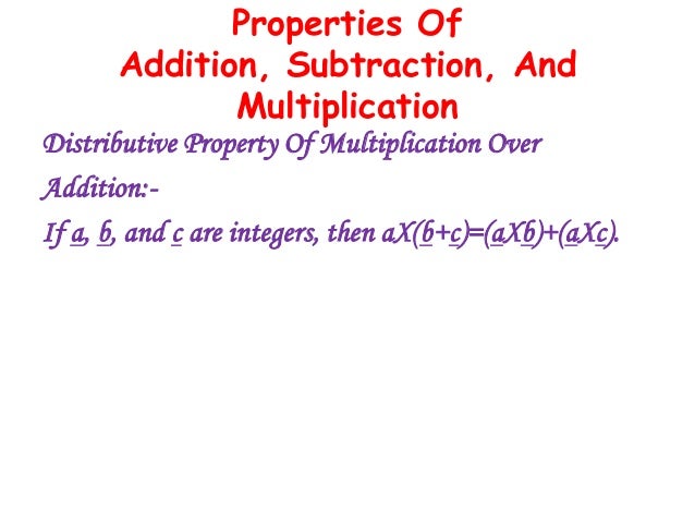 Integers