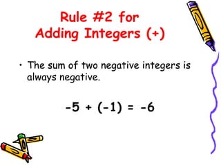 Two Integer Integers.(Addition, Subtraction, Multiplication, Division)ppt | PPT