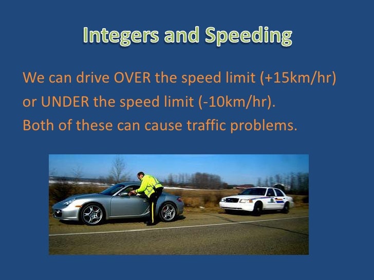 Integers in the real world