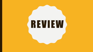 REVIEW
 