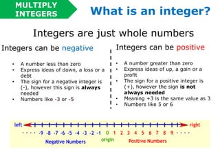 Integers multiply | PPT