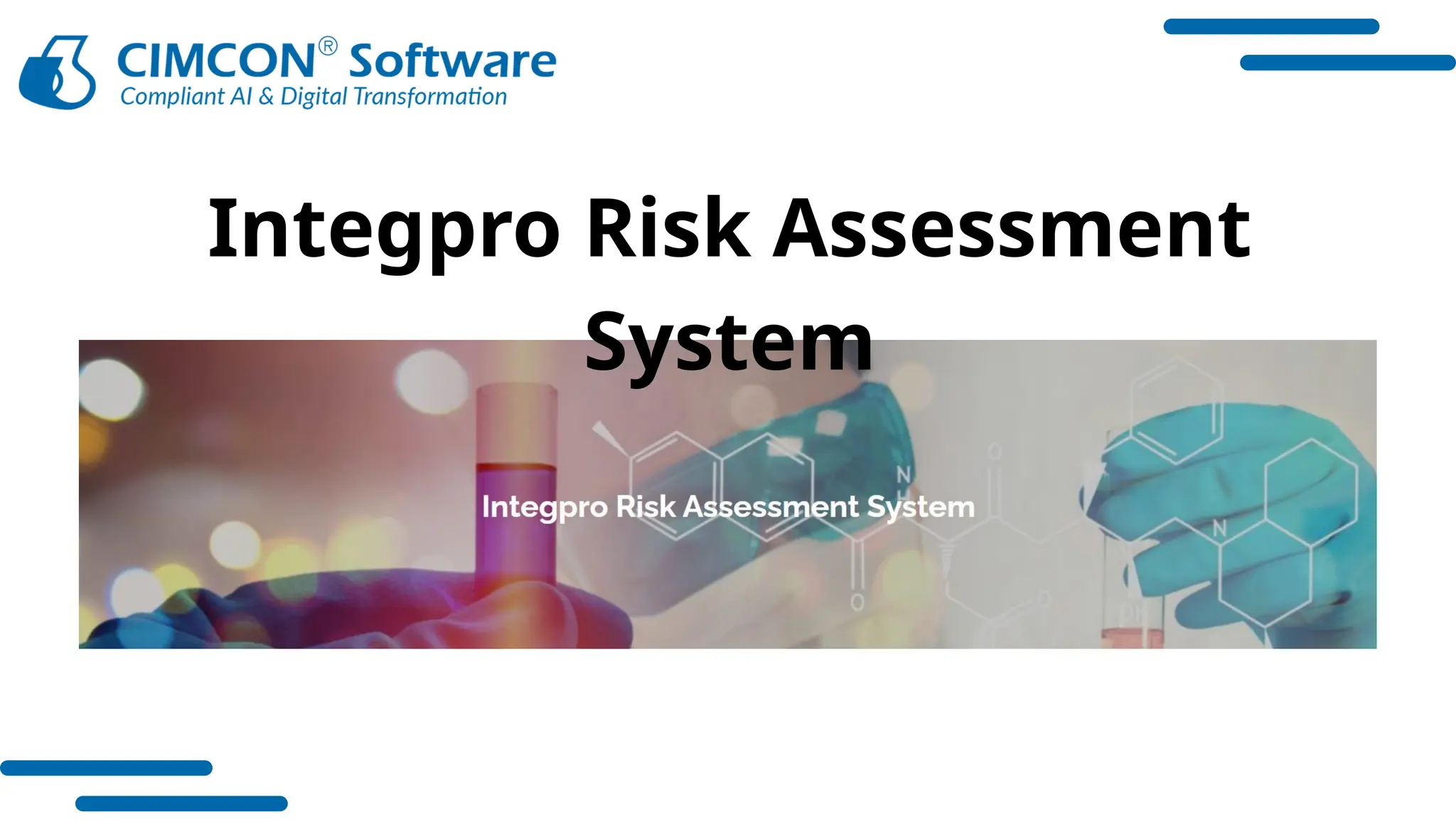 Integpro Risk Assessment System - Cimcon Software | PPTX