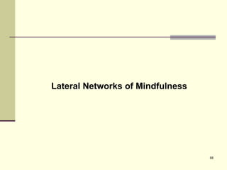 Lateral Networks of Mindfulness 