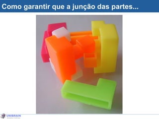 Como garantir que a junção das partes... 