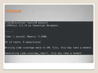 PHPUnit
 